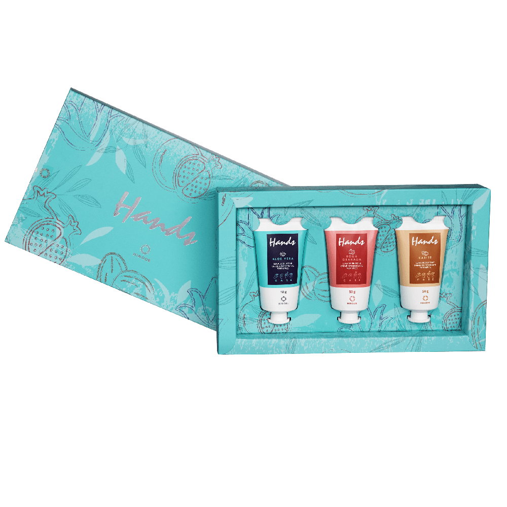 Kit Presente Luva de Silicone Hands 50g