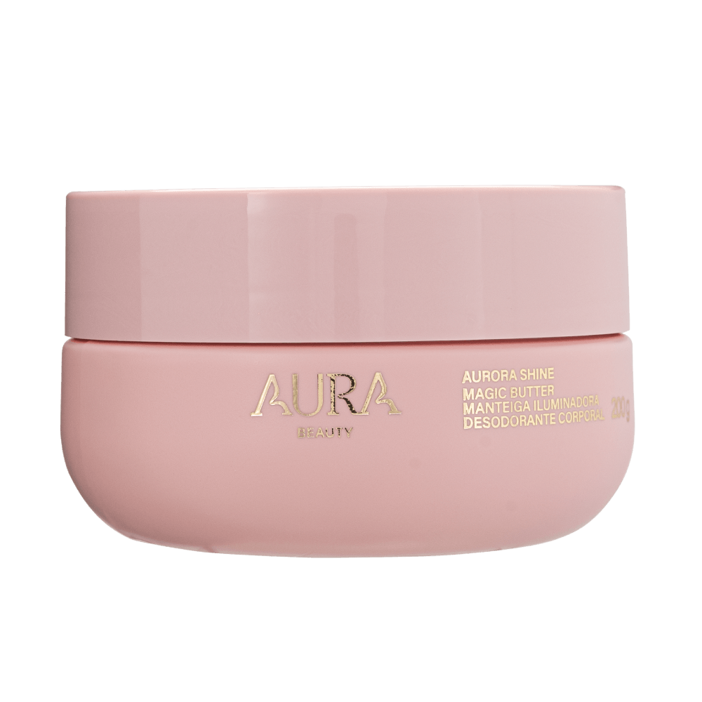 Aurora Shine Magic Butter Manteiga Iluminadora Desodorante Corporal Jade Picon 200g
