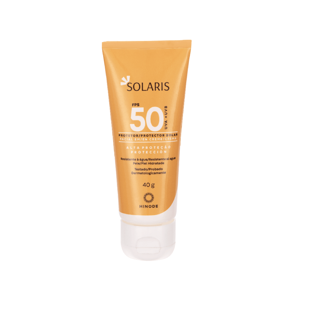 Protetor Solar Facial  FPS 50 Solaris  40g