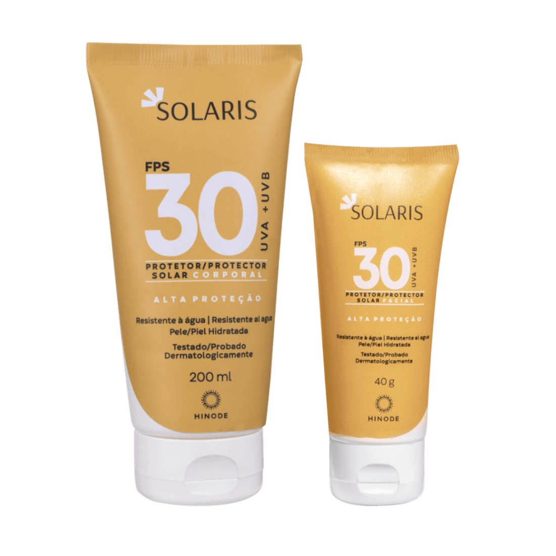 Kit Protetor Solar Corporal e Facial Solaris FPS 30 Solaris