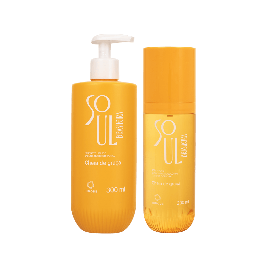 Kit Body Splash + Sabonete Soul Brasileira Cheia de Graça